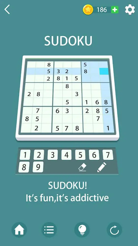 Screenshot of the Super Brain Plus app
