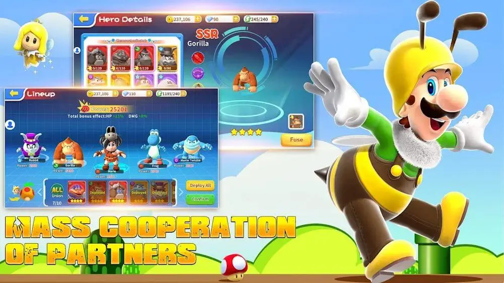 Screenshot of the Super Bro Adventure (Plumber Bro) game