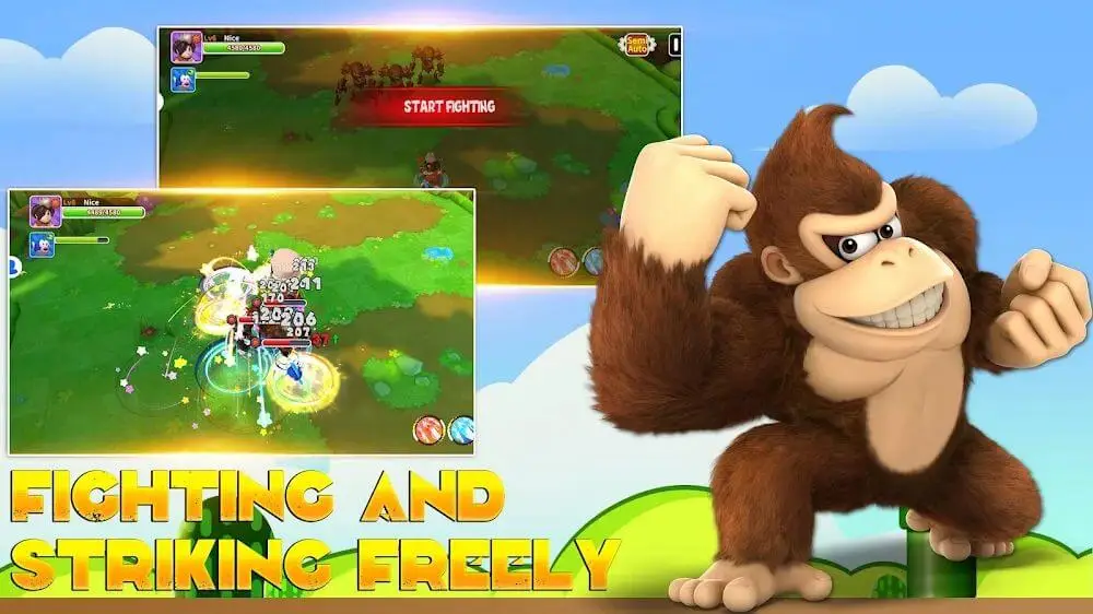 Screenshot of the Super Bro Adventure (Plumber Bro) game