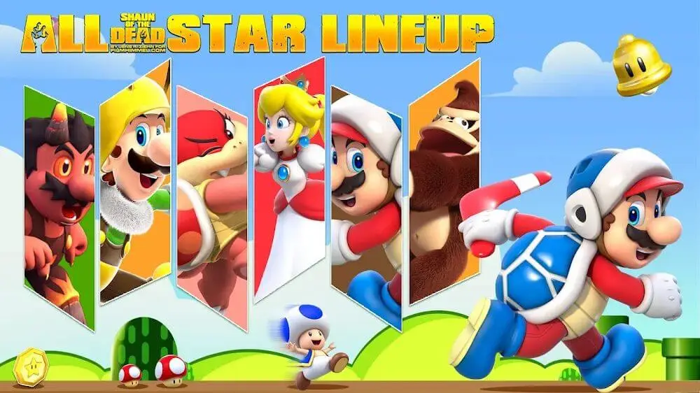 Screenshot of the Super Bro Adventure (Plumber Bro) game