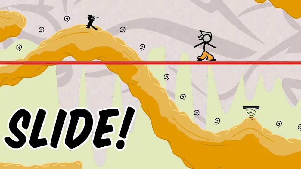 Screenshot of the Super Fancy Pants Adventure game