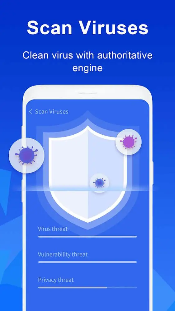Screenshot of the Super Security app