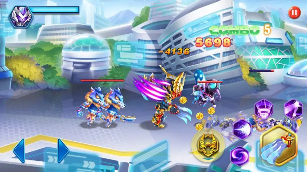 Screenshot of the Superhero Armor game