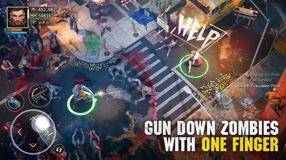 Screenshot of the Survival at Gunpoint game