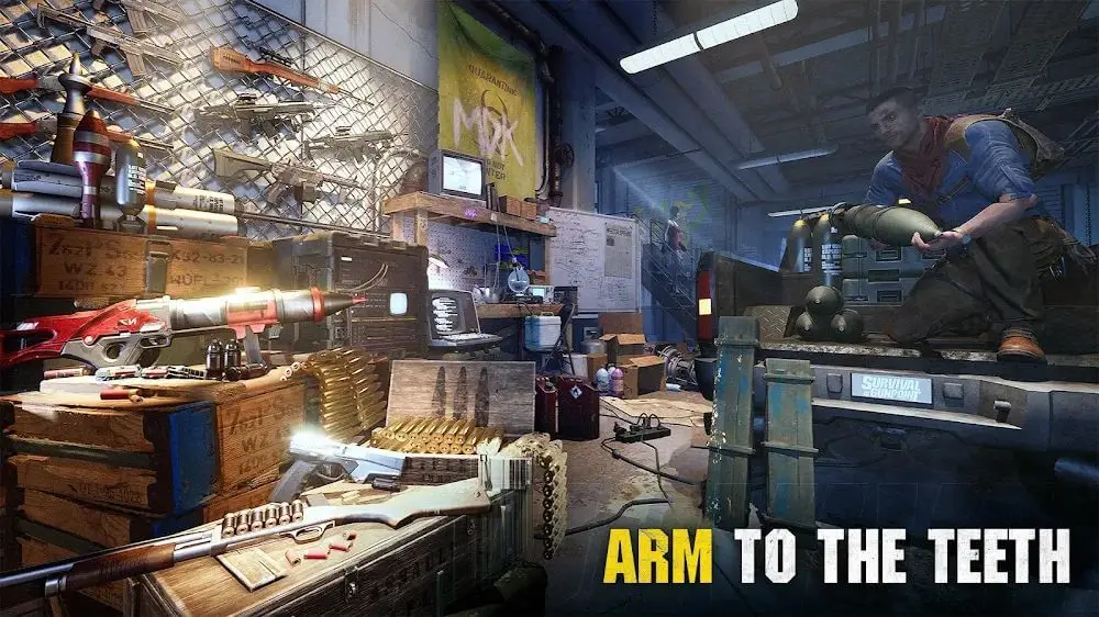 Screenshot of the Survival at Gunpoint game