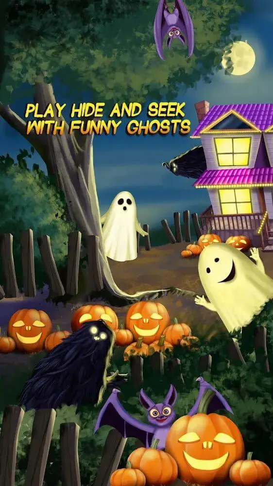 Screenshot of the Sweet Baby Girl Halloween Fun app