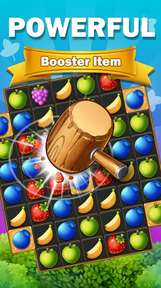 Screenshot of the Sweet Fruits POP app