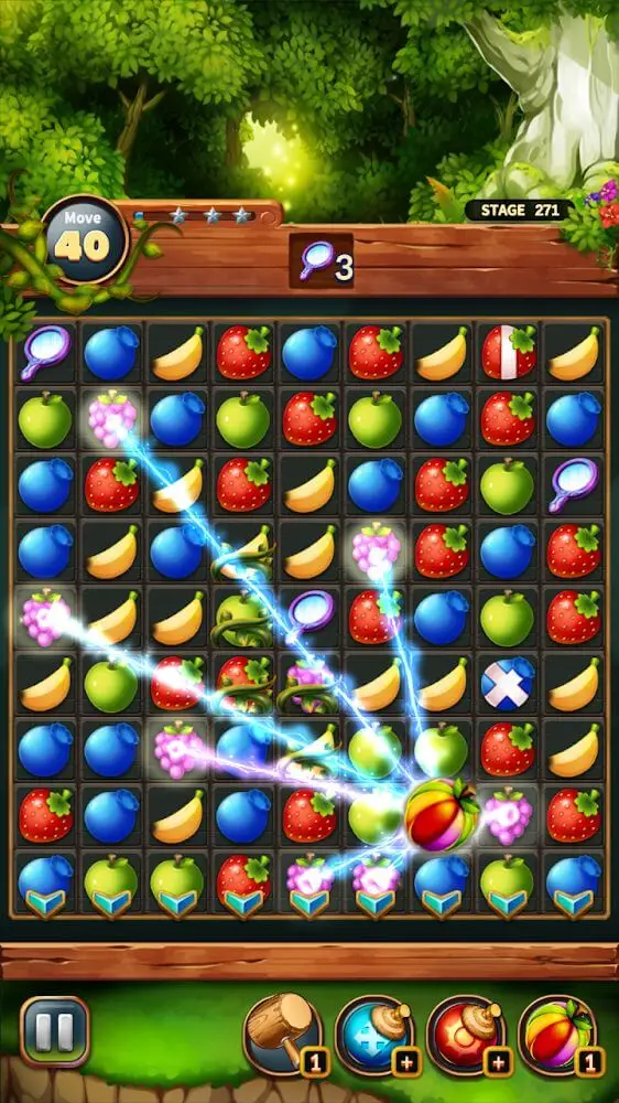 Screenshot of the Sweet Fruits POP app