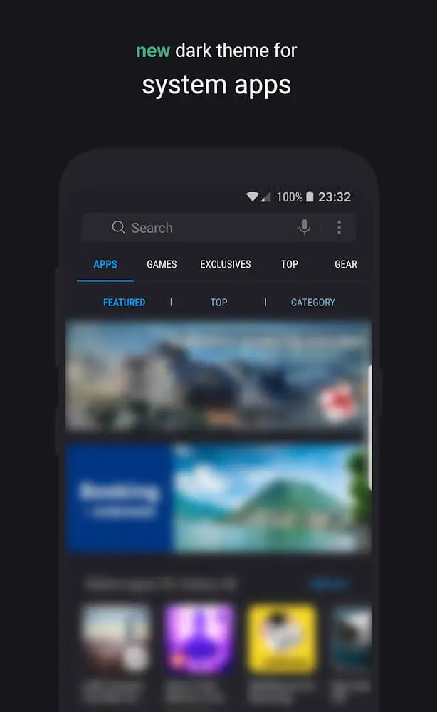 Screenshot of the Swift Minimal for Samsung app