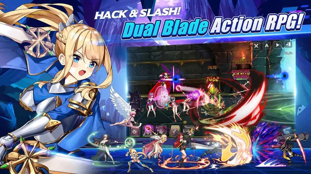 Screenshot of the Sword Master Story game