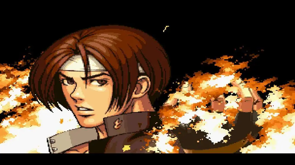 Screenshot of the THE KING OF FIGHTERS '98 game