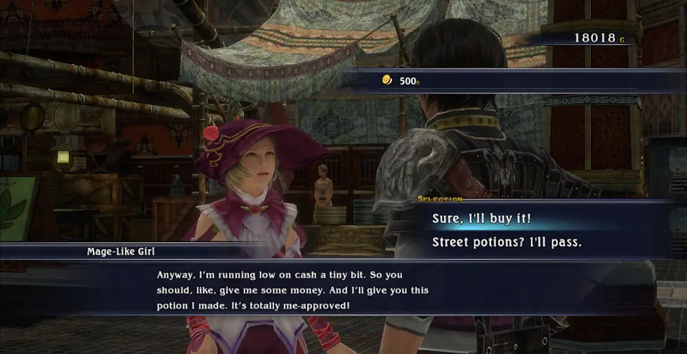Screenshot of the THE LAST REMNANT Remastered game