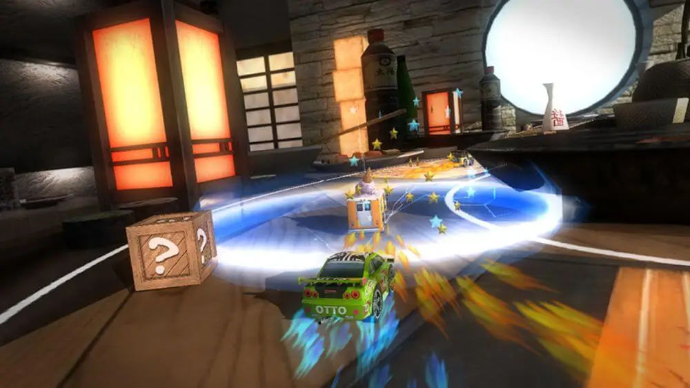 Screenshot of the Table Top Racing Premium game