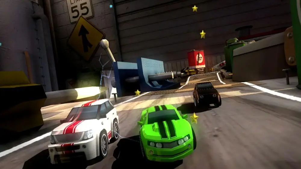 Screenshot of the Table Top Racing Premium game