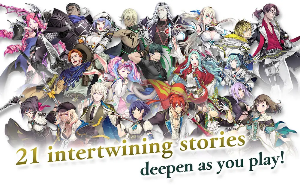 Screenshot of the Tales of Luminaria game