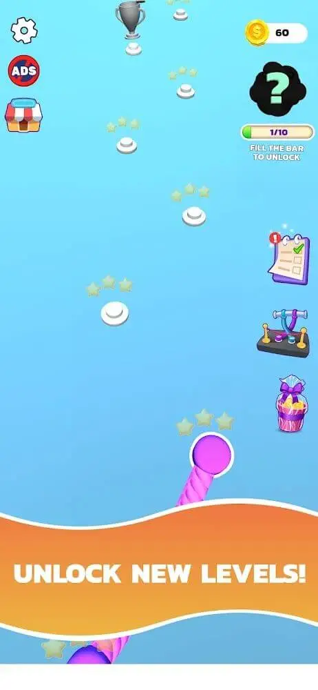 Screenshot of the Tangle Master 3D app