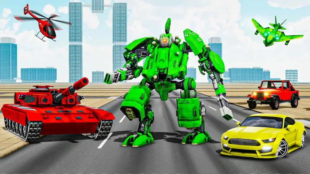 Screenshot of the Tank Robot Showdown Robot Game game