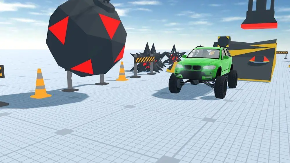 Screenshot of the Test Driver game