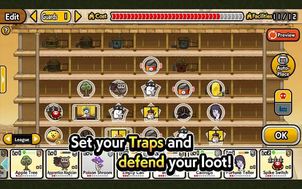 Screenshot of the The Burgle Cats game