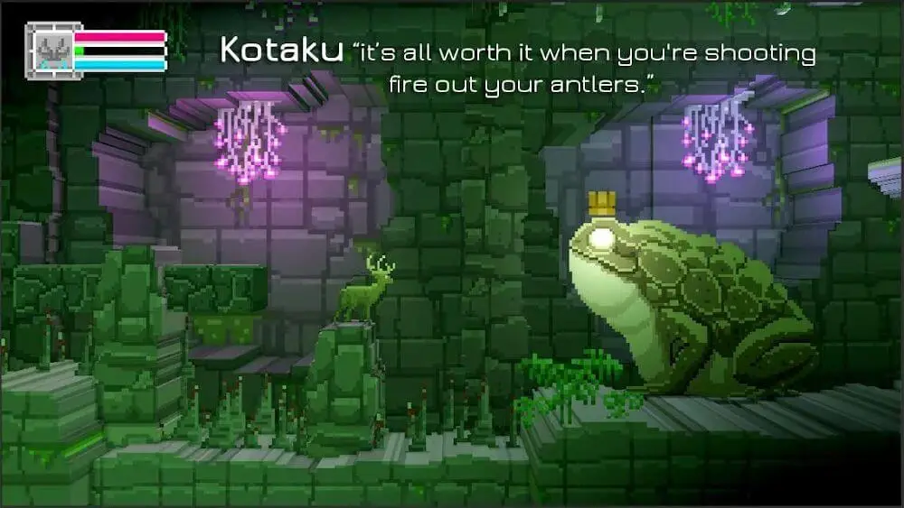 Screenshot of the The Deer God game