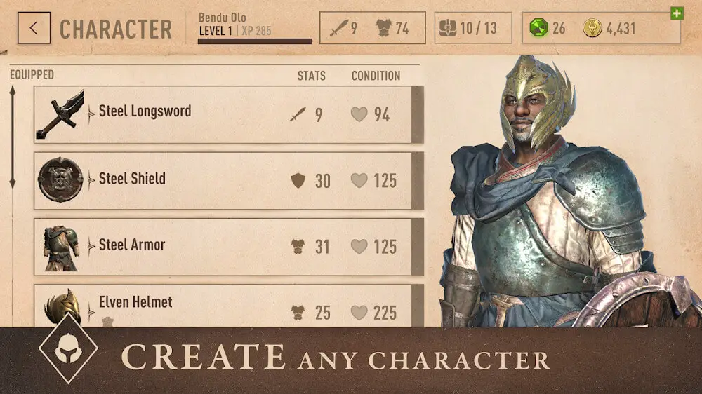 Screenshot of the The Elder Scrolls: Blades game