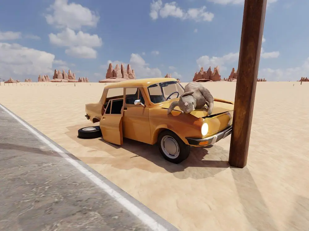 Screenshot of the The Long Drive game