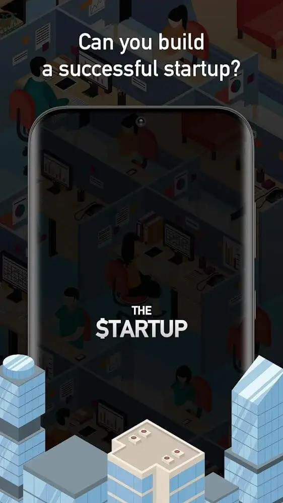 Screenshot of the The Startup app