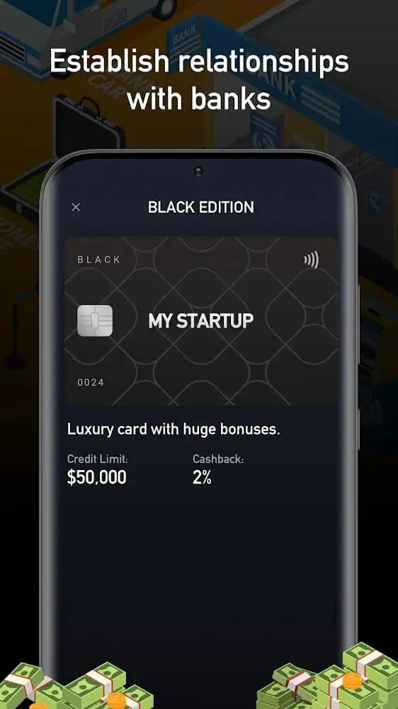 Screenshot of the The Startup app