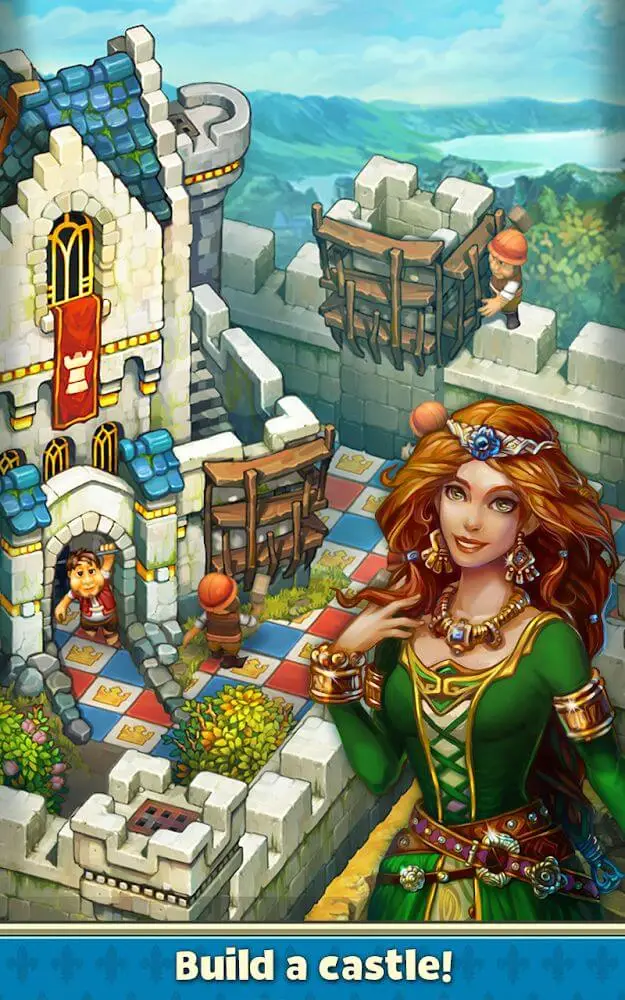 Screenshot of the The Tribez & Castlez app