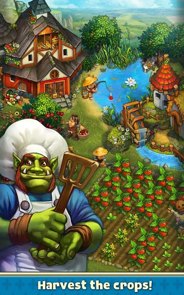 Screenshot of the The Tribez & Castlez app