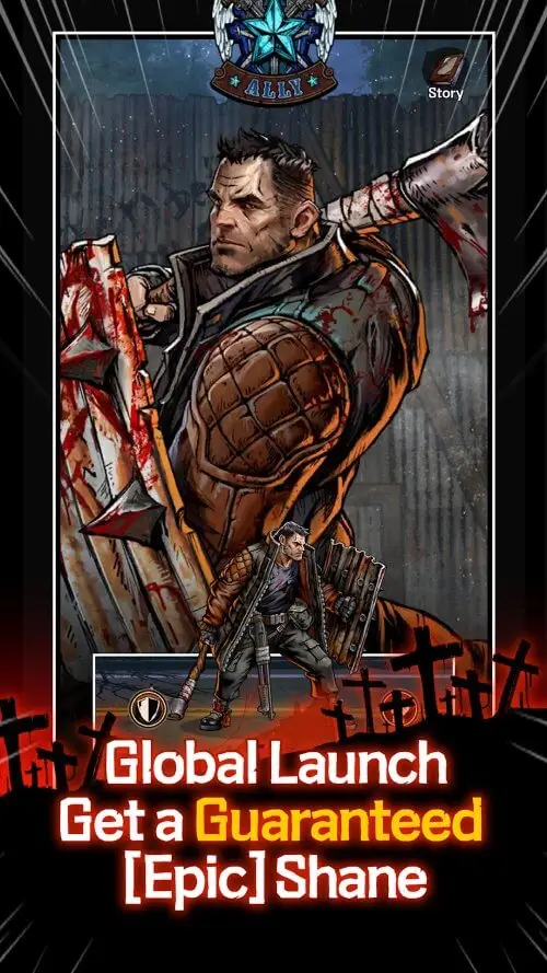 Screenshot of the The Walking Dead: All-Stars app