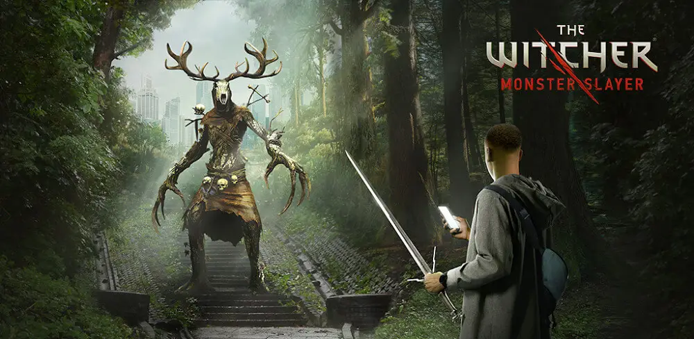 Screenshot of the The Witcher: Monster Slayer game