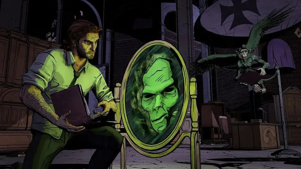 Screenshot of the The Wolf Among Us game