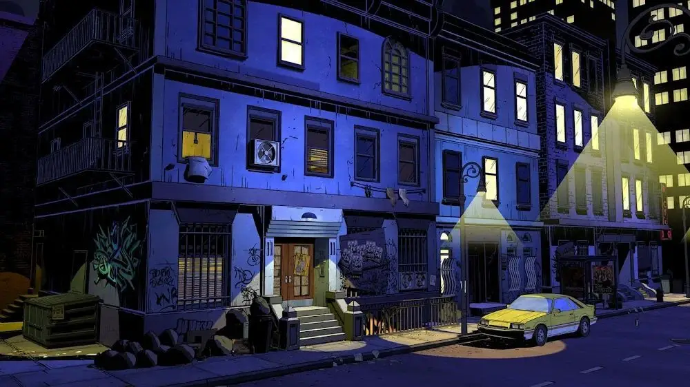 Screenshot of the The Wolf Among Us game