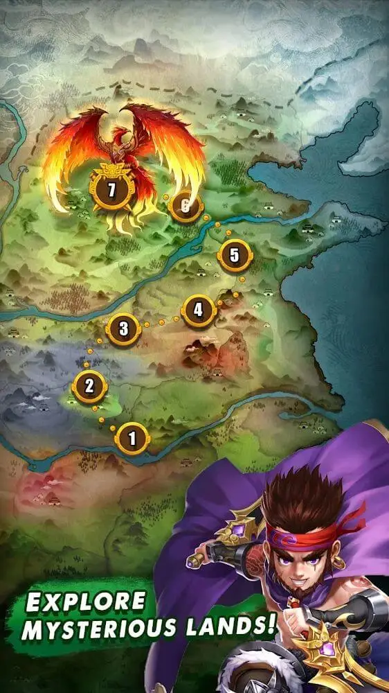 Screenshot of the Three Kingdoms app