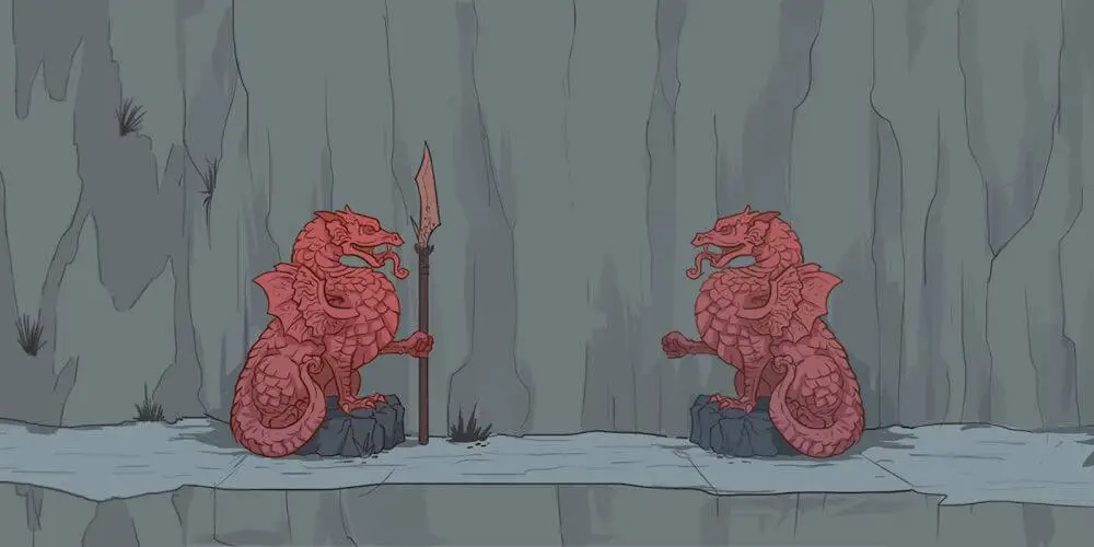 Screenshot of the Through Abandoned game