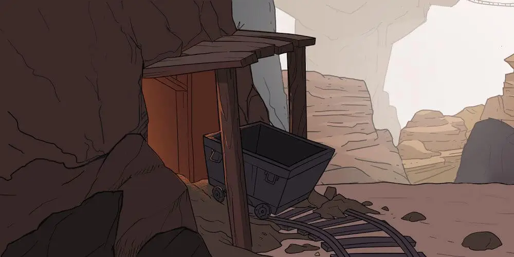 Screenshot of the Through Abandoned game