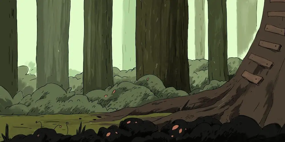Screenshot of the Through Abandoned game