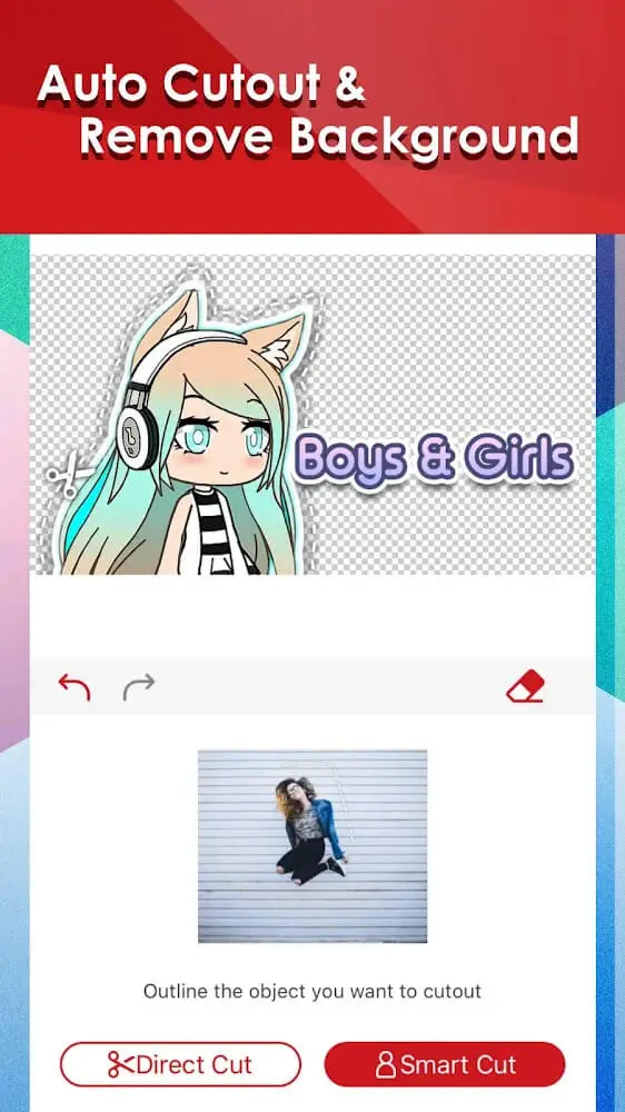 Screenshot of the Thumbnail Maker for Youtube app
