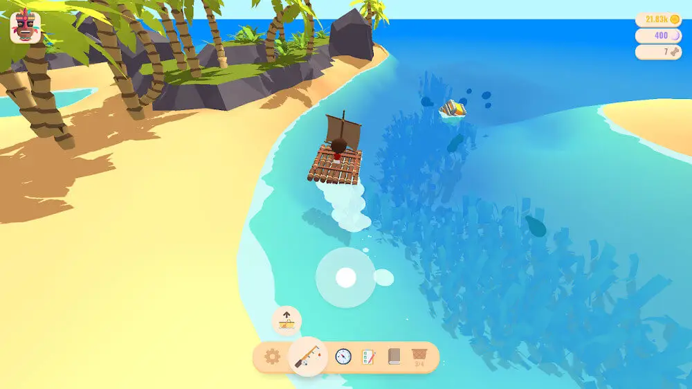 Screenshot of the Tides: A Fishing Game game