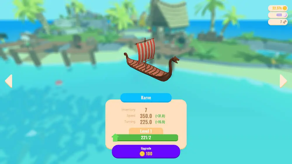 Screenshot of the Tides: A Fishing Game game