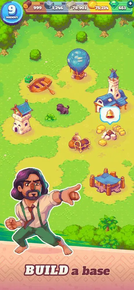 Screenshot of the Tinker Island 2 app
