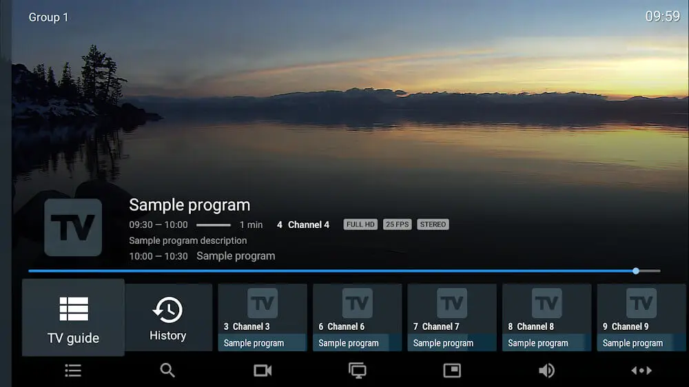 Screenshot of the TiviMate IPTV Player game