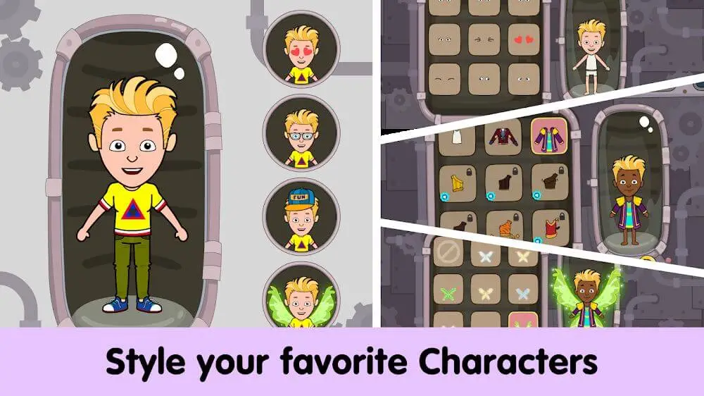 Screenshot of the Tizi Town: My Play World Games game