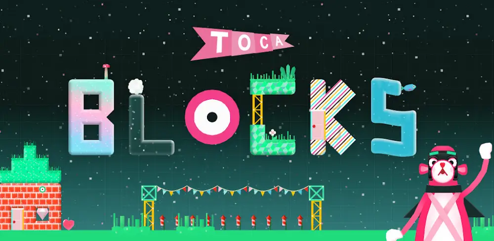 Screenshot of the Toca Blocks game