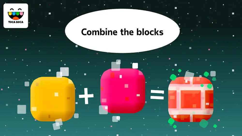 Screenshot of the Toca Blocks game