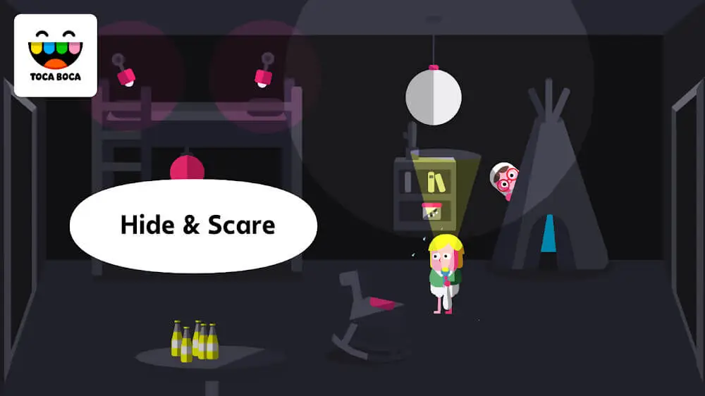 Screenshot of the Toca Boo game