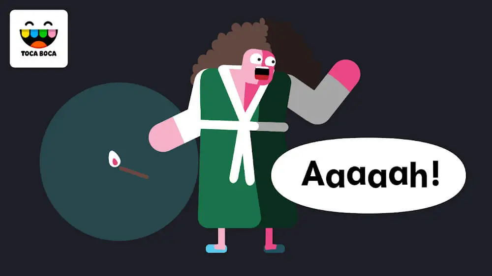 Screenshot of the Toca Boo game