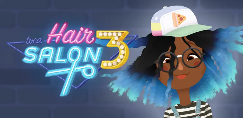 Screenshot of the Toca Hair Salon 3 game