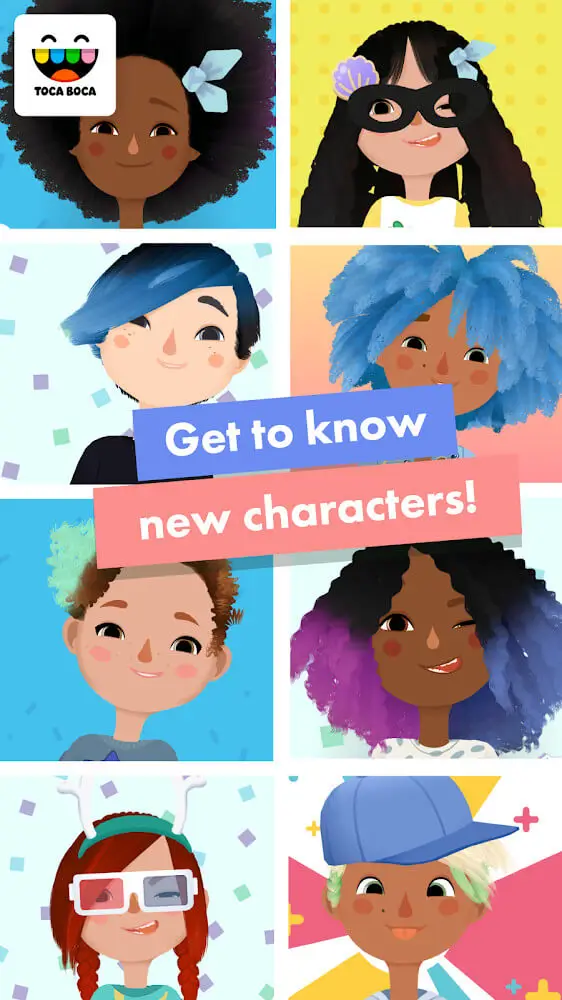 Screenshot of the Toca Hair Salon 3 game